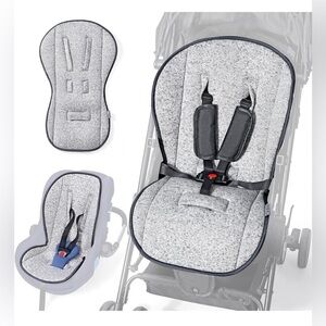 NWT- Orzbow Universal Baby Stroller Seat Liners, Reversible Breathable & Soft